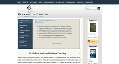 Desktop Screenshot of parkwoodcapitalllc.com